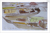 Studies of Venetian craft by Edward Lear