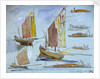 Studies of Venetian craft by Edward Lear