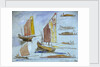 Studies of Venetian craft by Edward Lear