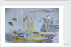 Studies of Venetian craft by Edward Lear