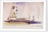 Studies of Venetian craft by Edward Lear