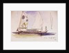 Studies of Venetian craft by Edward Lear