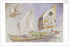 Studies of Venetian craft by Edward Lear