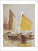 Studies of Venetian craft by Edward Lear