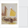 Studies of Venetian craft by Edward Lear