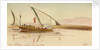 On the Nile near Ballas, Egypt by Edward Lear