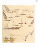 Studies of various Egyptian craft by Edward Lear