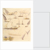 Studies of various Egyptian craft by Edward Lear
