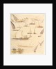 Studies of various Egyptian craft by Edward Lear