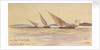 Near Gebel El Silsilis, Egypt by Edward Lear