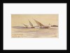 Near Gebel El Silsilis, Egypt by Edward Lear