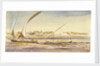 Abou Ajees, Egypt by Edward Lear