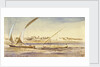Abou Ajees, Egypt by Edward Lear