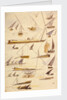 Studies of various Egyptian craft by Edward Lear