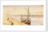Near Esneh, Egypt by Edward Lear