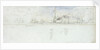 12 Mar 1854 10am The Baltic fleet under Sail and Steam by Oswald Walter Brierly