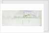 12 Mar 1854 10am The Baltic fleet under Sail and Steam by Oswald Walter Brierly
