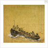 A naval long-boat by Oswald Walter Brierly