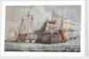 74-gun HMS 'Odin', captured from the Danish in 1807, at anchor in Portsmouth harbour by John Christian Schetky