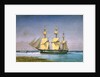 HMS 'Forte' at anchor, no.1018 by William Frederick Mitchell