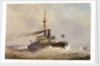 HMS 'Devastation' by William Frederick Mitchell