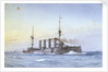 Armoured cruiser HMS 'King Alfred' (1901) by William Frederick Mitchell
