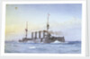 Armoured cruiser HMS 'King Alfred' (1901) by William Frederick Mitchell