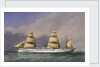 HMS 'Jumna' No. 493 by William Frederick Mitchell