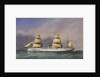 HMS 'Jumna' No. 493 by William Frederick Mitchell