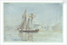 A schooner off shore by Henry Scott Tuke