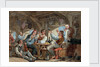 Shipmates carousing on shipboard by William Henry Pyne