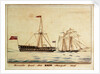 Quarantine guard ship 'Rhin' standgate creek by British School