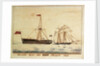 Quarantine guard ship 'Rhin' standgate creek by British School