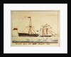 Quarantine guard ship 'Rhin' standgate creek by British School
