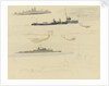 Rough sketches of fighting vessels and sea planes, 1914-1918 by William Lionel Wyllie