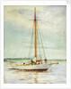 Study of a yacht by William Lionel Wyllie