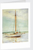 Study of a yacht by William Lionel Wyllie