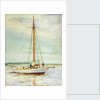 Study of a yacht by William Lionel Wyllie