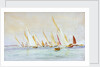 Yachts, Southsea by William Lionel Wyllie