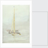 White yacht by William Lionel Wyllie