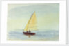 Sailing dinghy by William Lionel Wyllie