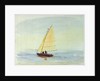 Sailing dinghy by William Lionel Wyllie