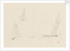 Rough sketches of yachts by William Lionel Wyllie