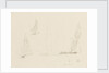 Rough sketches of yachts by William Lionel Wyllie