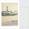 Eddystone lighthouse of 1759 by William Lionel Wyllie