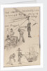 Three small drawings illustrating a cautionary tale... by William Lionel Wyllie