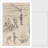 Three small drawings illustrating a cautionary tale... by William Lionel Wyllie
