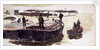 Study of lighters by William Lionel Wyllie