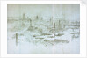 St Paul's and River by William Lionel Wyllie