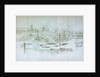 St Paul's and River by William Lionel Wyllie